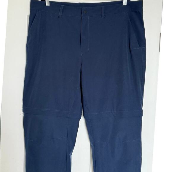 The North Face Mens 40 x 32 Convertible Pant in Navy Hiking Outdoors Travel EUC - Picture 5 of 10
